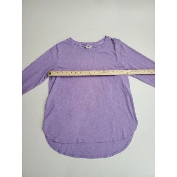 Tommy Bahama Women's Long Sleeve Casual Blouse, Purple, M - Picture 6 of 7